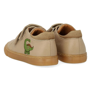 Angulus - Dinosaur Double Pattern Sneakers | Sand
