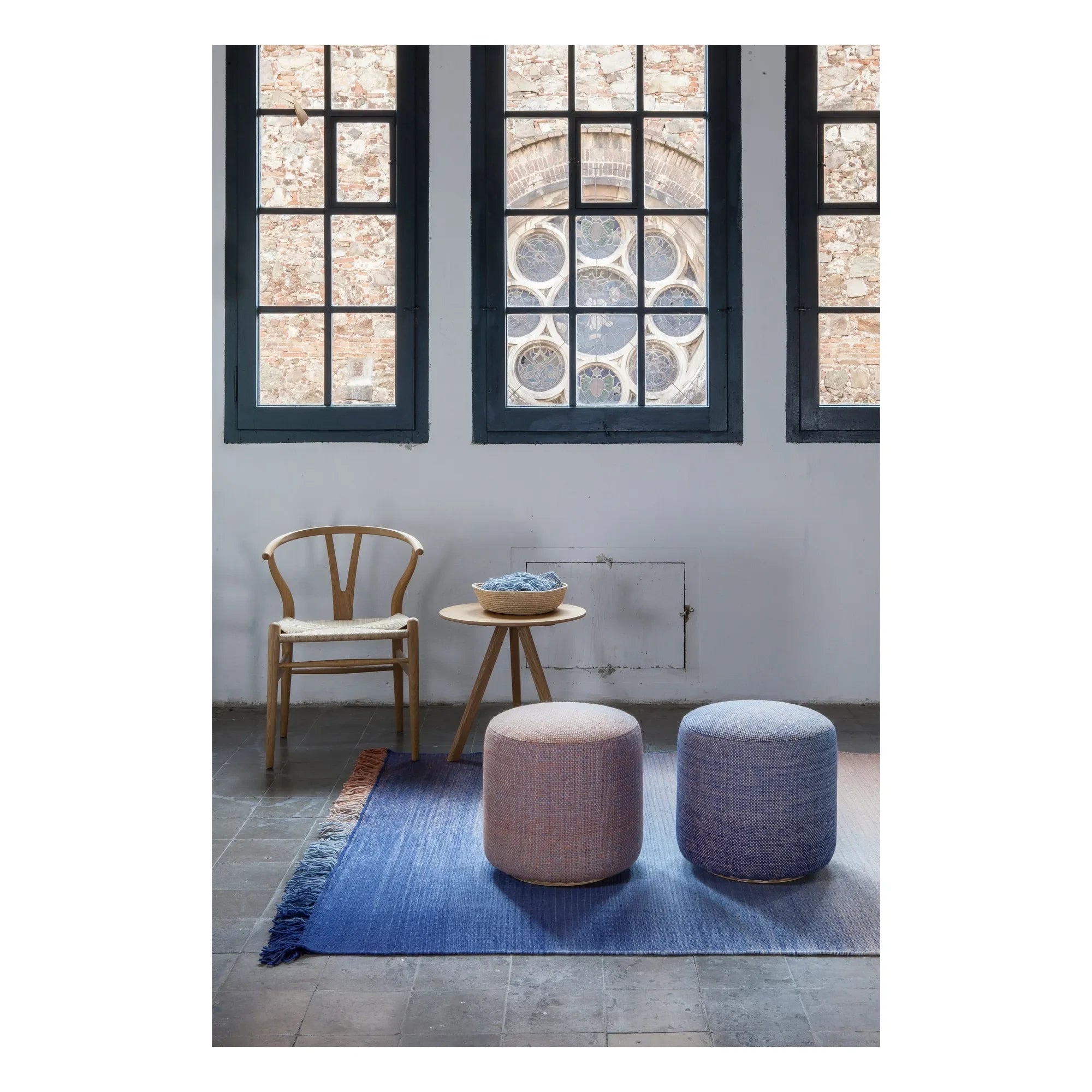 Nanimarquina - Shade 2B Pouf | Blue