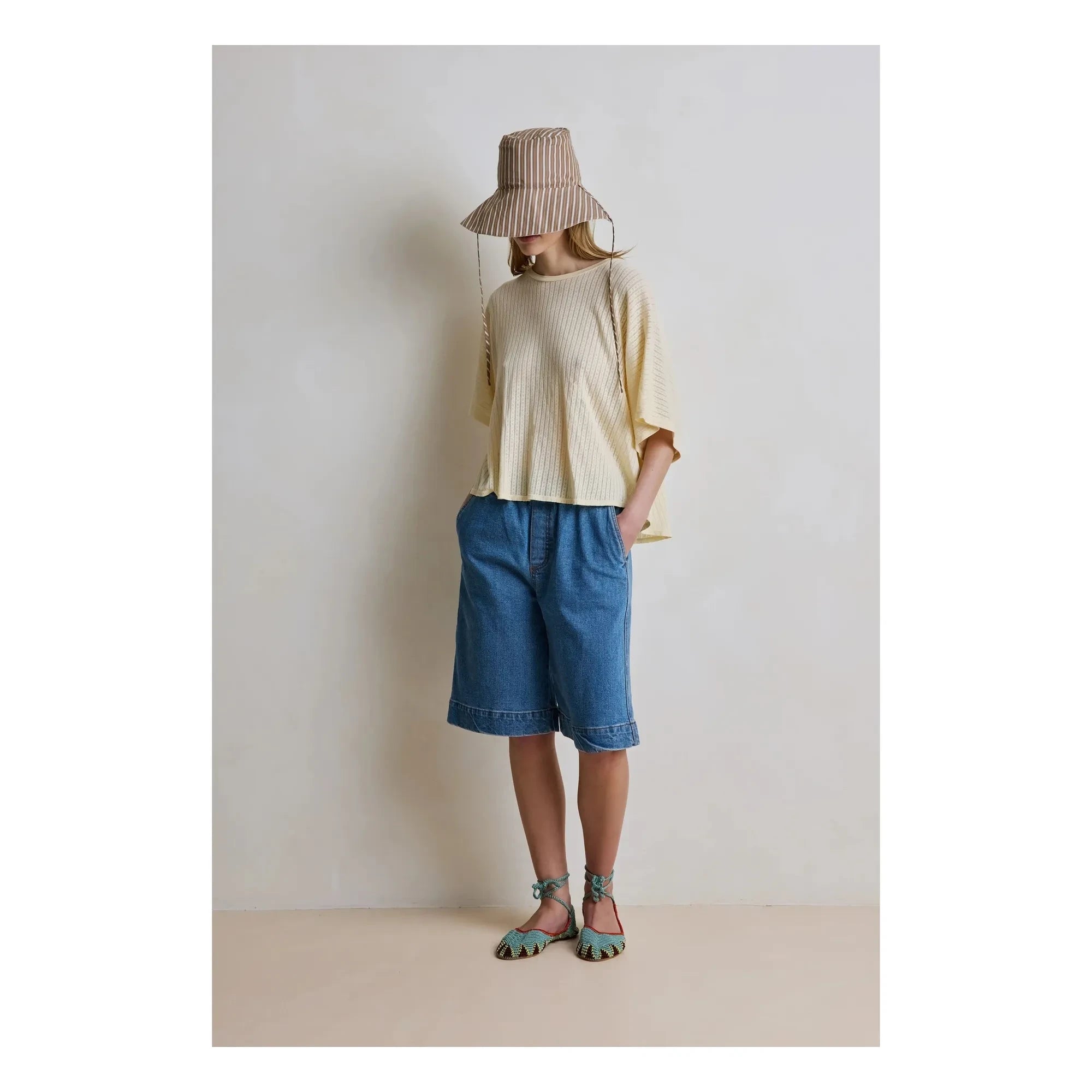 Hod - Jiminy Cotton Shorts | Blue