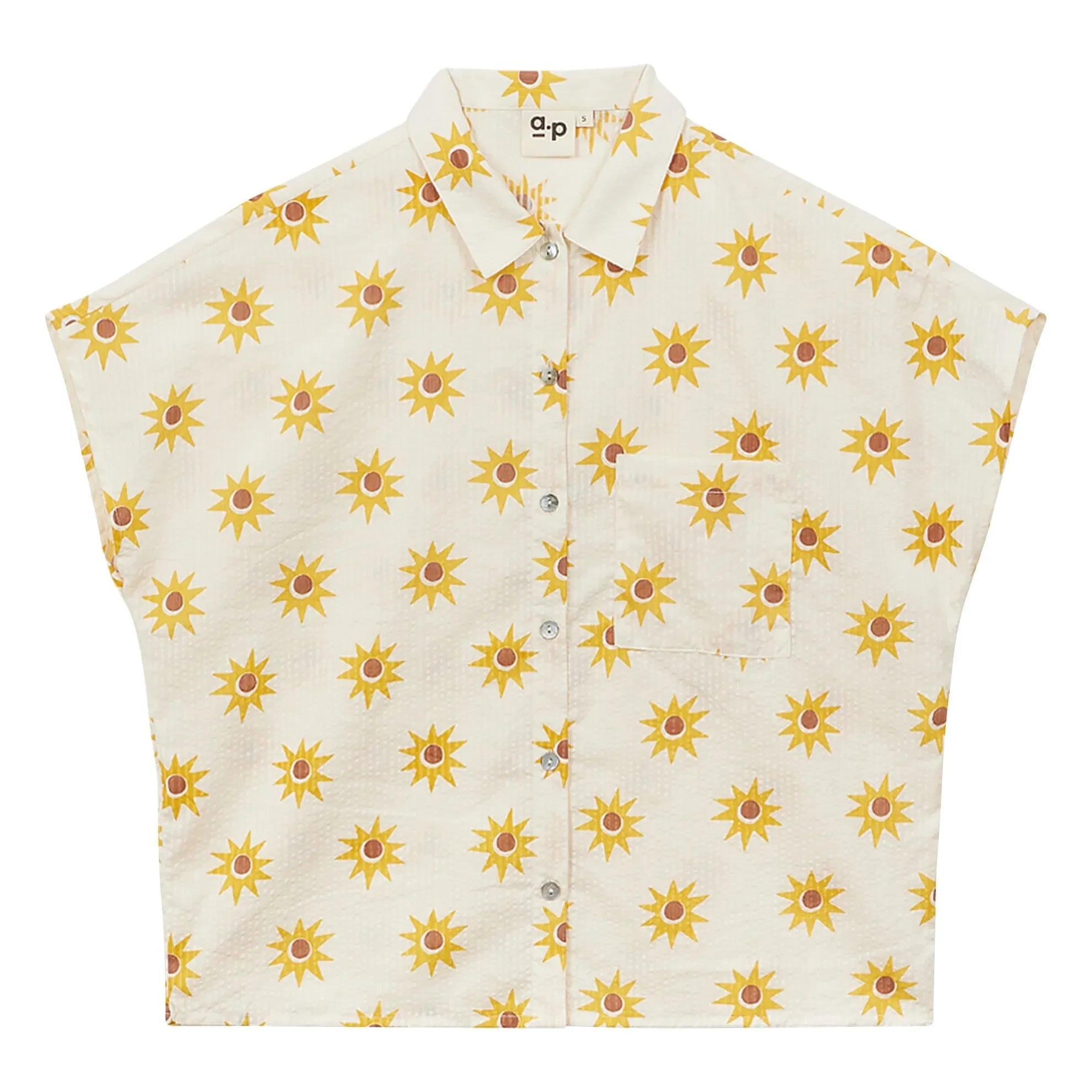 a.p - Light Cotton Shirt | White