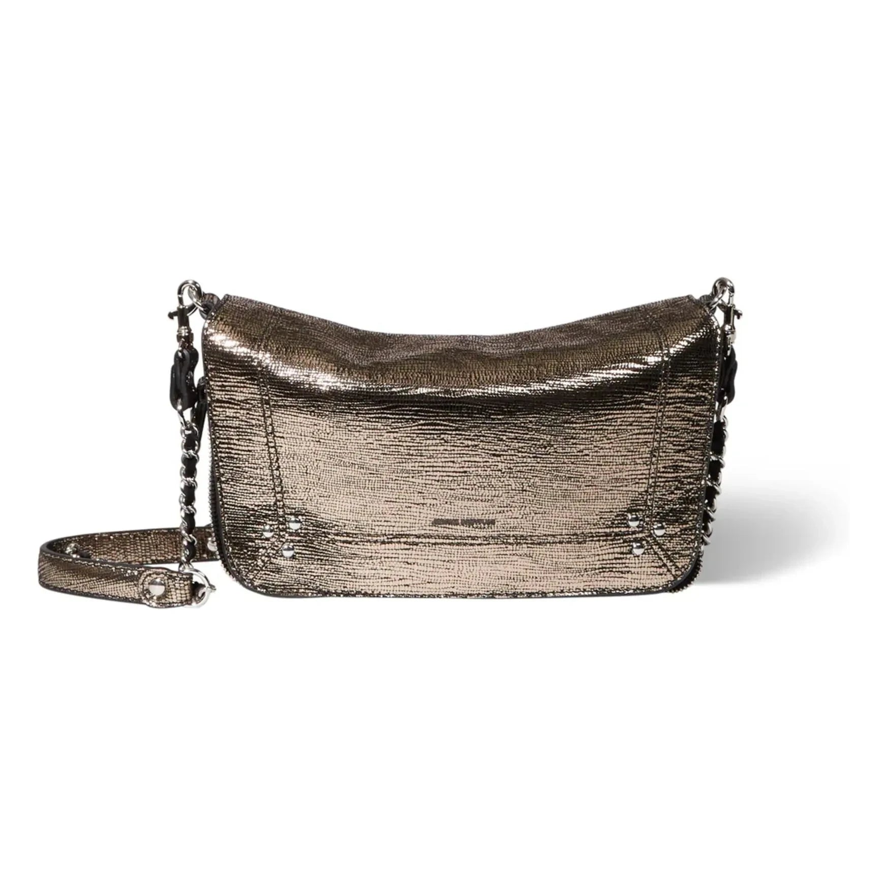 Jérôme Dreyfuss - Bag Bobi S Chèvre Lamé | Champagne