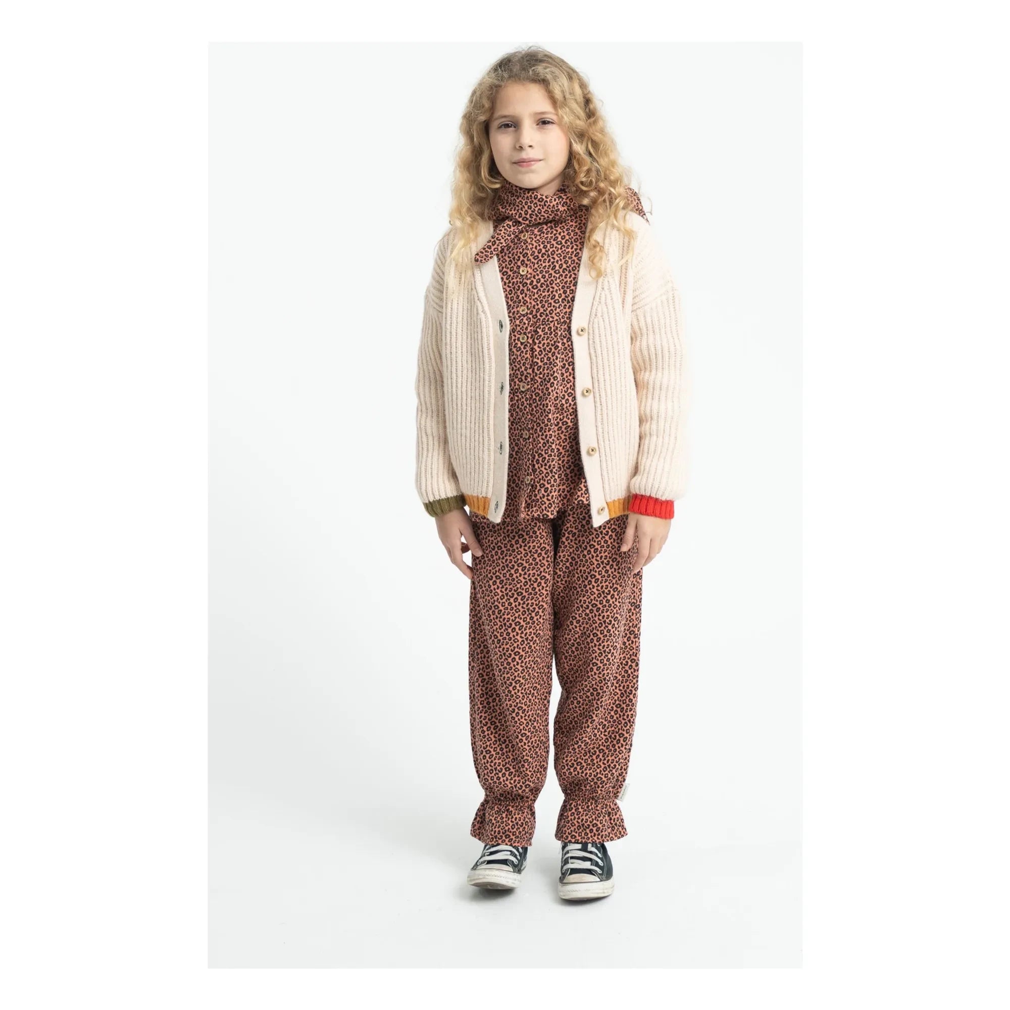 Piupiuchick - Leopard Blouse | Pink