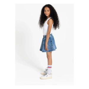 Finger in the Nose - Denim Joplin Skirt | Blue