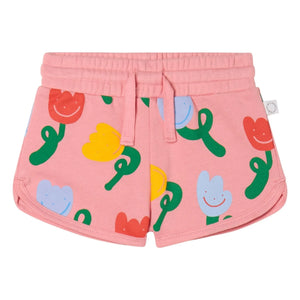 Stella McCartney Kids - Short Fleurs | Pink