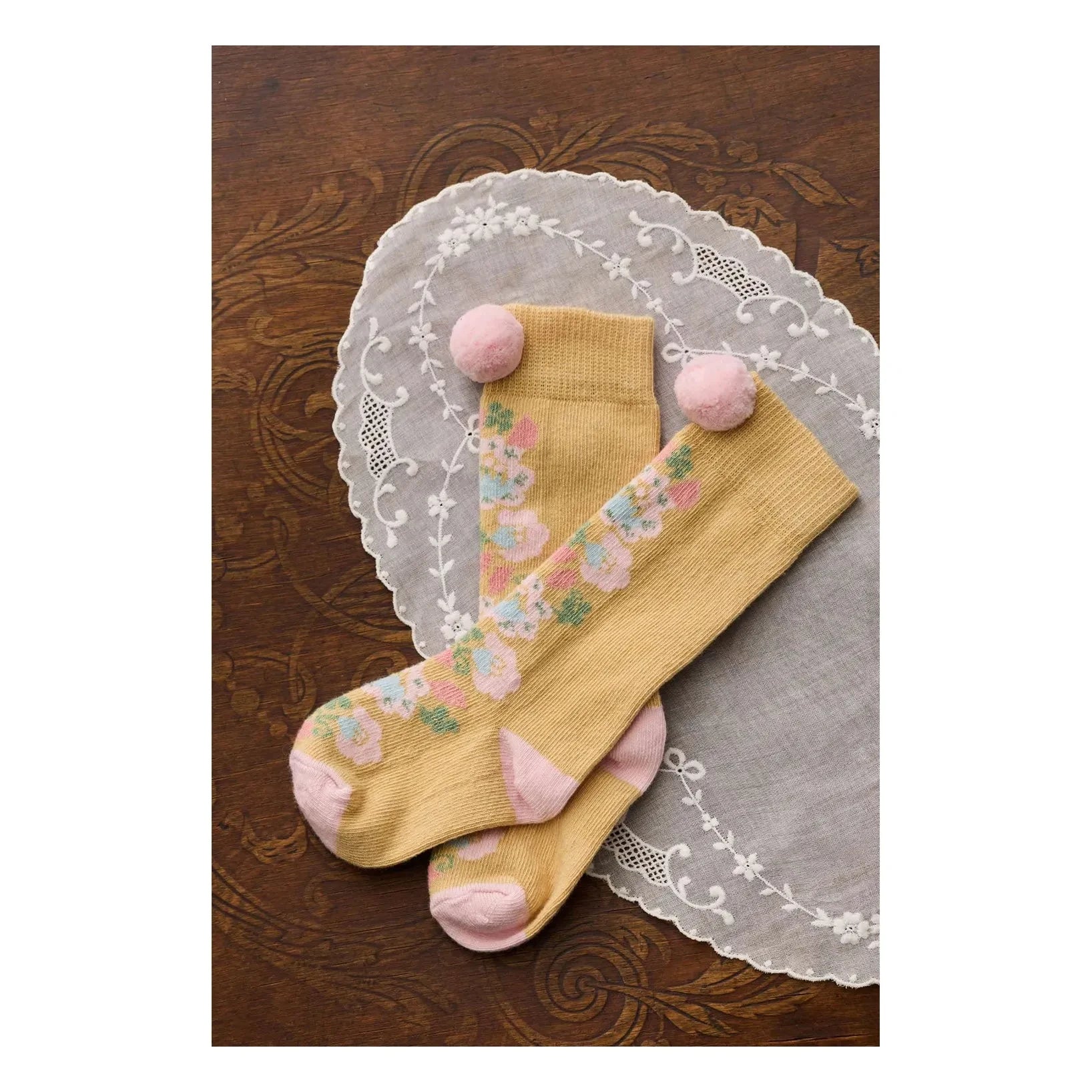 Louise Misha - Chelie çorap | Sarı