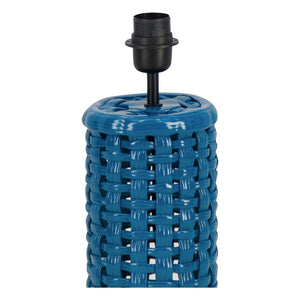 House of Capricorn - Cesta Ceramic Lamp Base | Blue