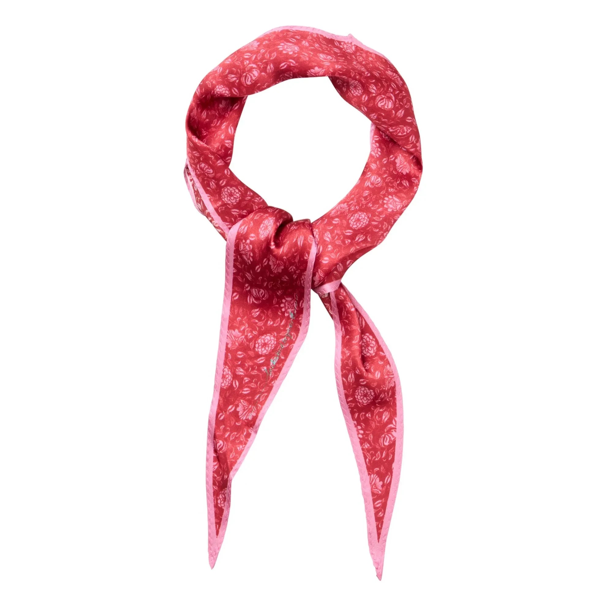 Becksöndergaard - Asflora Diamond Silk Scarf | Red