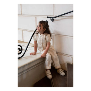 Donsje - Milenna Short-Sleeve Jacket | Ecru