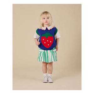 Goldie + Ace - Striped Pocket Skirt | Green