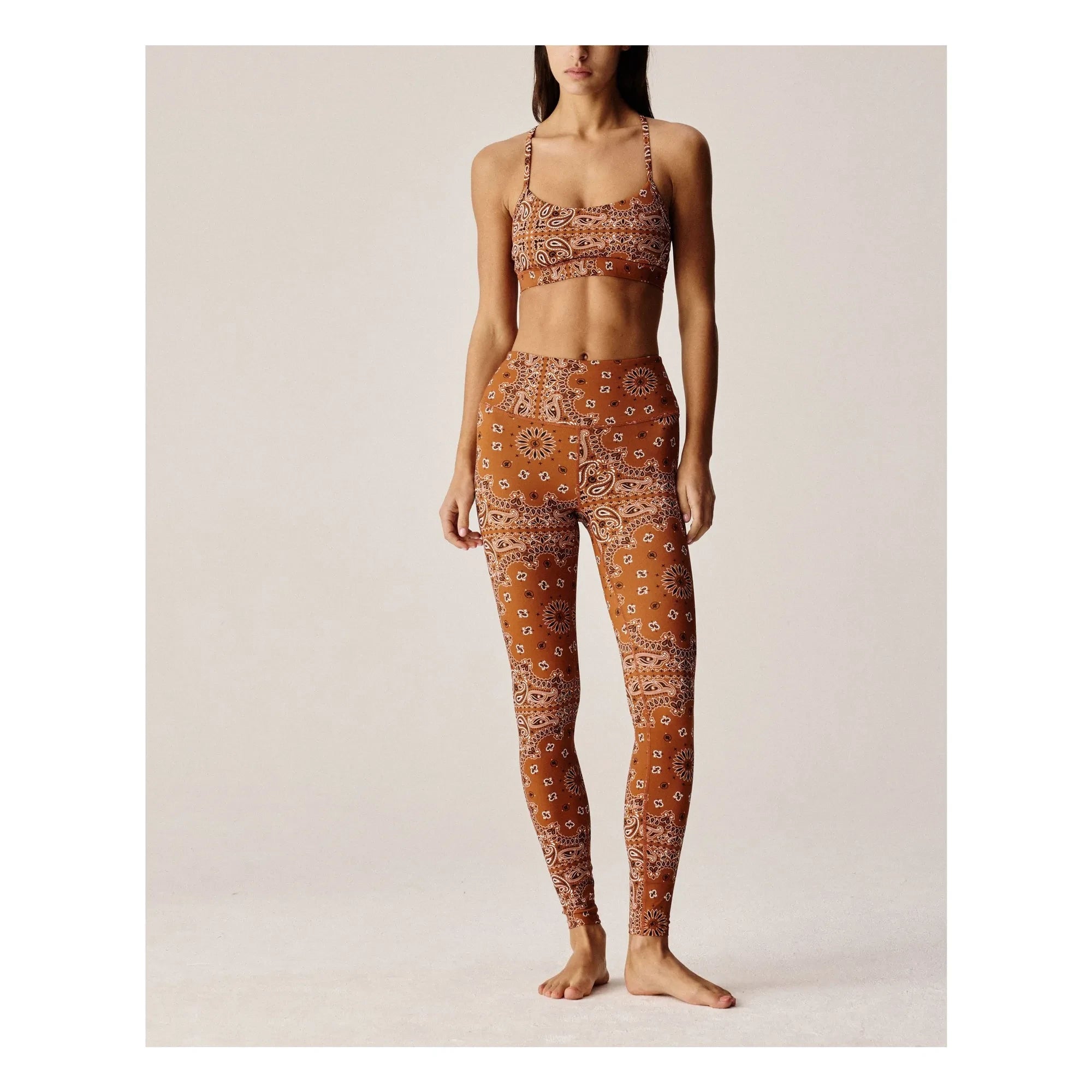 Arizona Love - Yoga Bandana Bra | Terracotta