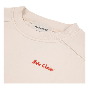 Bobo Choses - Niche Sweat Organic Cotton | White