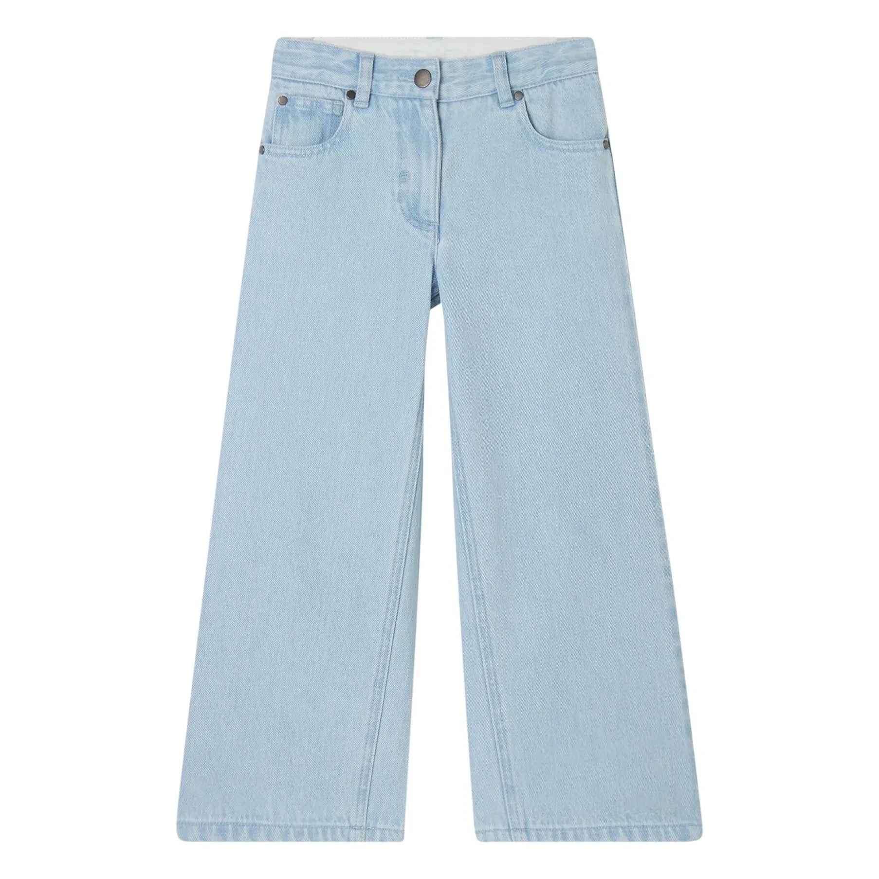 Stella McCartney Kids - Organic Cotton Flare Jeans | Light Blue
