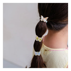 Mimi & Lula - 6-Piece Floral Hair Clip Set | Light Blue