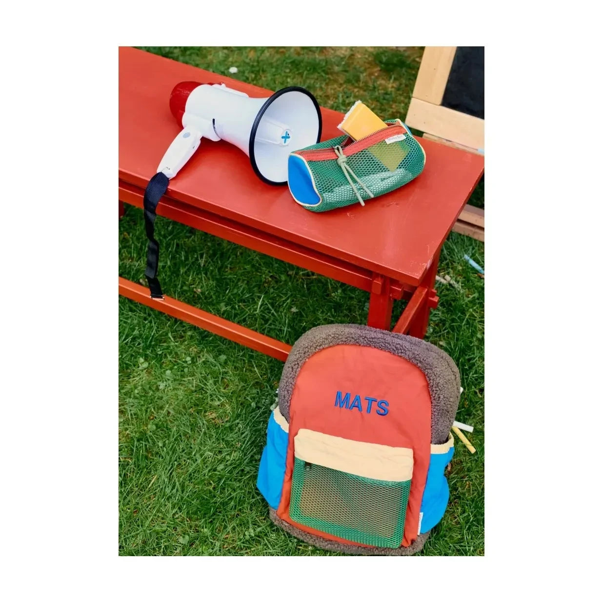 Studio Noos - Patchwork Backpack | Red