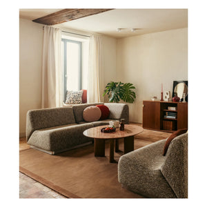 The Socialite Family - Wool Luna Rug | Chocolate