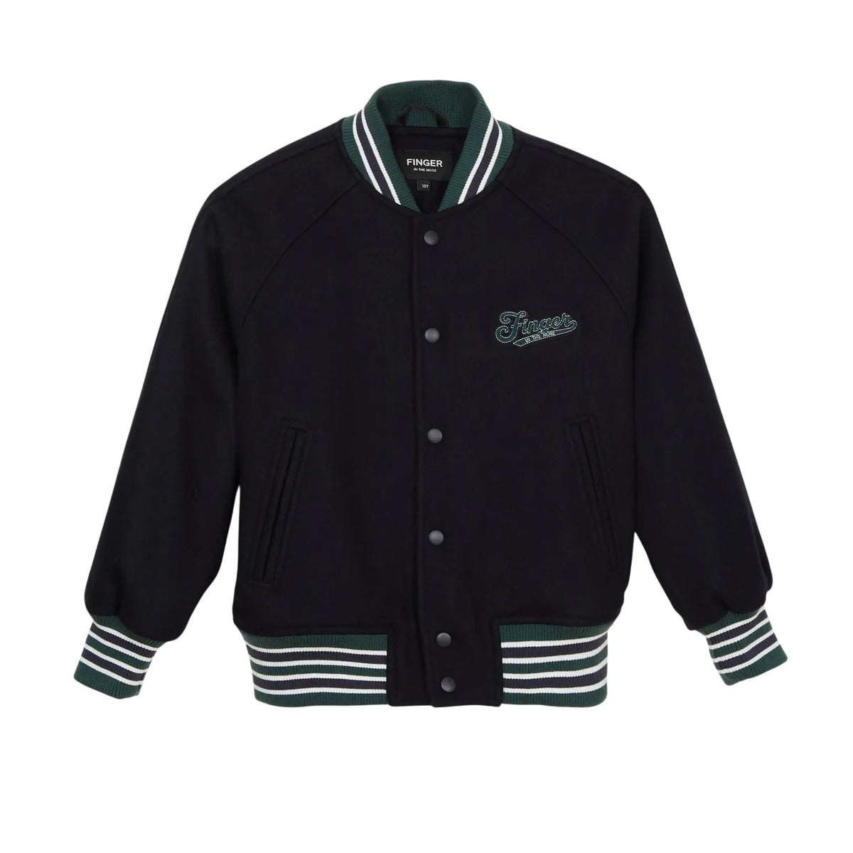 Finger in the nose - Corey Wool Jacket | Blue black