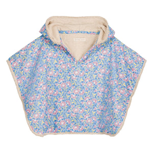 Louise Misha - Mael Organic Cotton Bath Poncho | Light Blue