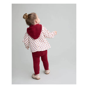Búho - Girls' hat | Cherry red