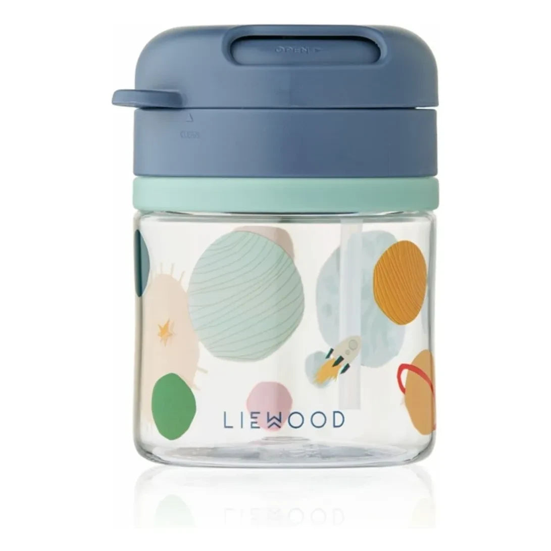 Liewood - Pavia Tritan Straw Cup | Universe/Classic Navy