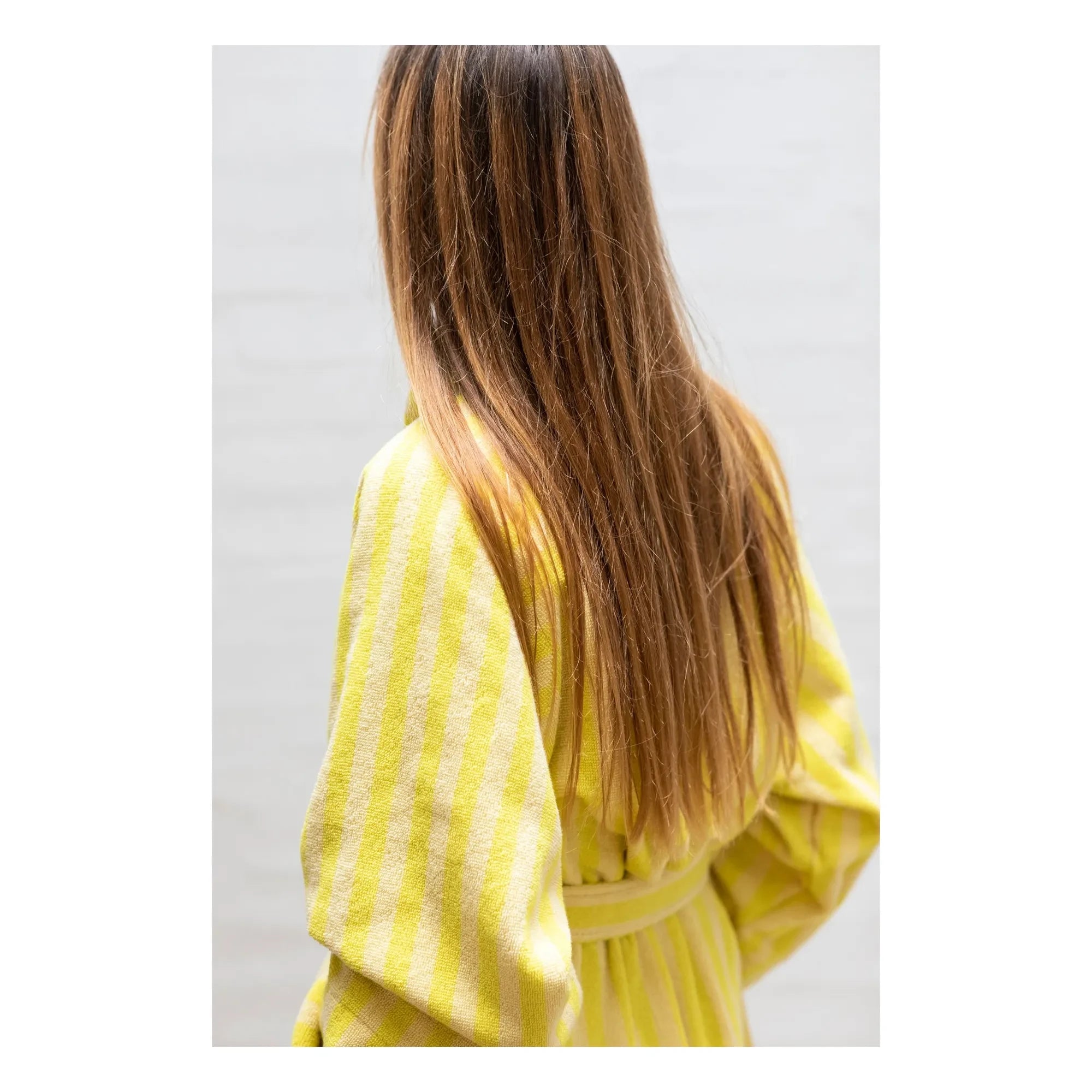 Bongusta - Naram Towel Robe | Yellow