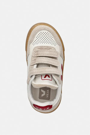 Kids' leather Veja Small V-90 sneakers
