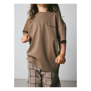 Brunobruno Nation - Nanna Nouilles Organic Cotton T-Shirt | Brown