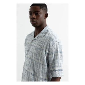 Edmmond Studios - Carreaux Shirt | Light Blue