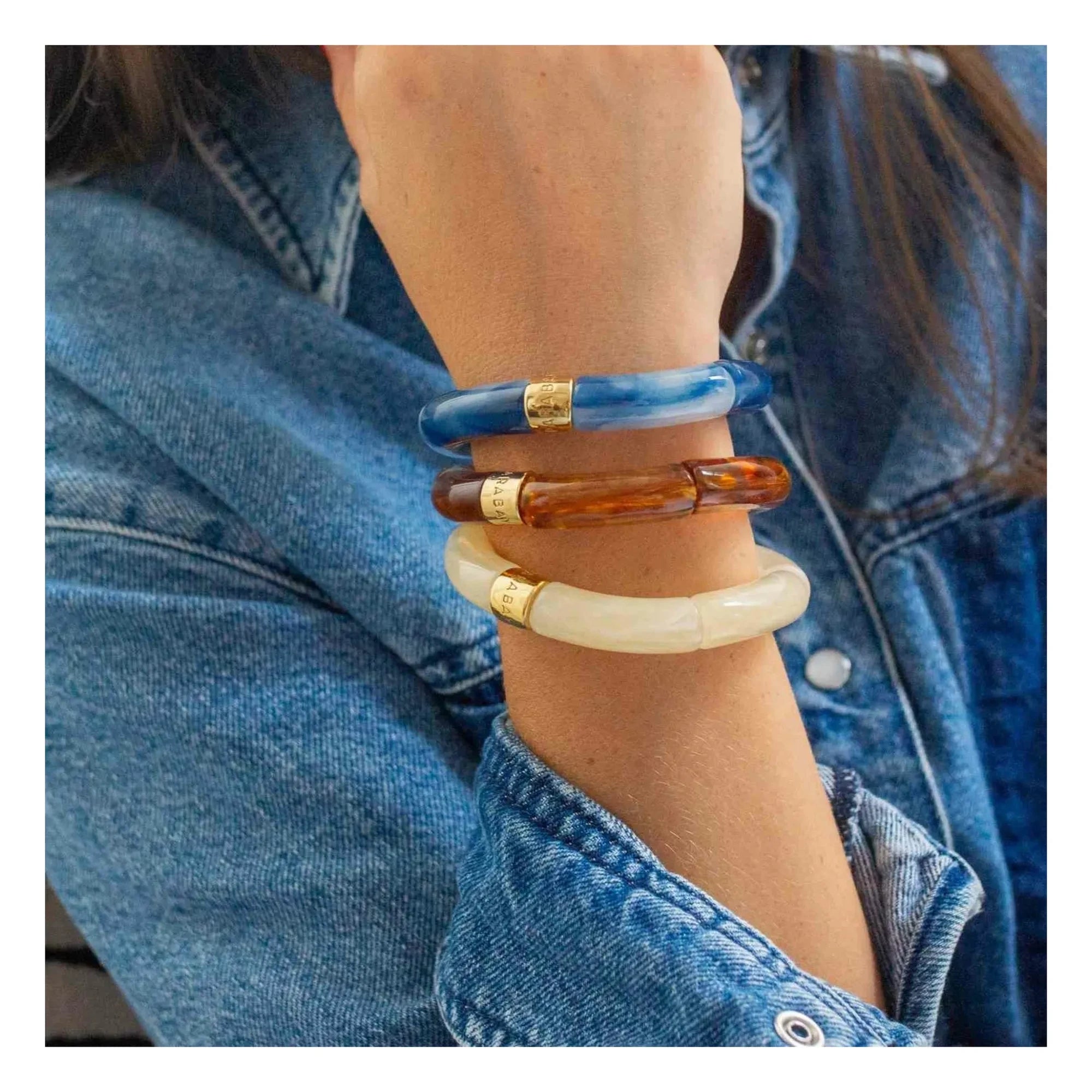 Parabaya - Igarape 3 Bracelets | Dark Red