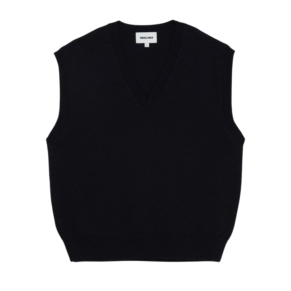 Smallable Man - Baxter Sleeveless Merino Wool Sweater | Navy