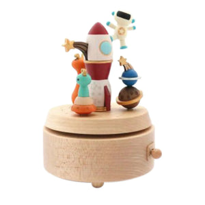 Wooderful Life - Rocket Wooden Music Box