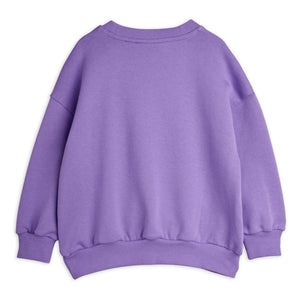 Mini Rodini - Sweat Heart Organik Pamuk | Mor