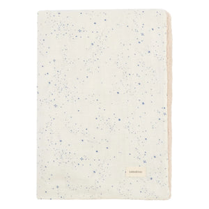 Nobodinoz - Wabi Sabi Milk Galaxy Winter Blanket | Blue
