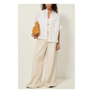 Sessùn - Dellord Cotton Shirt | White