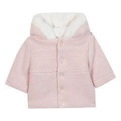 Tartine et Chocolat - Fourré Cardigan | Pale Pink