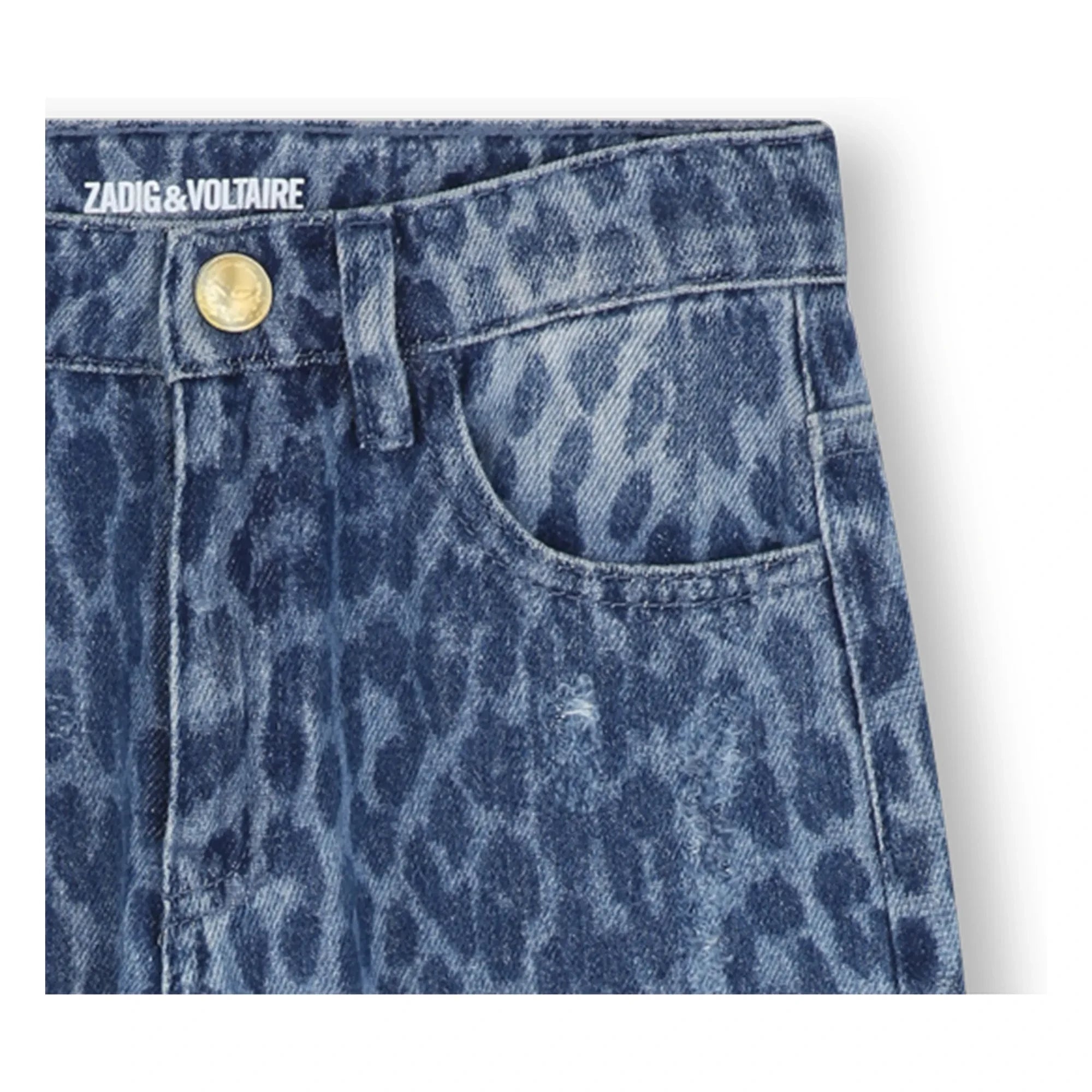 Zadig & Voltaire - Leopard Patterned Jeans | Denim