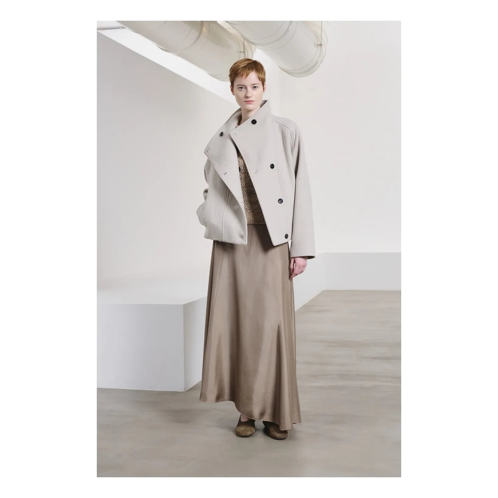 Pomandère - Wool Coat | Ivory