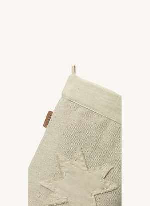 Ferm Living - Vela organic cotton Christmas stocking | Beige