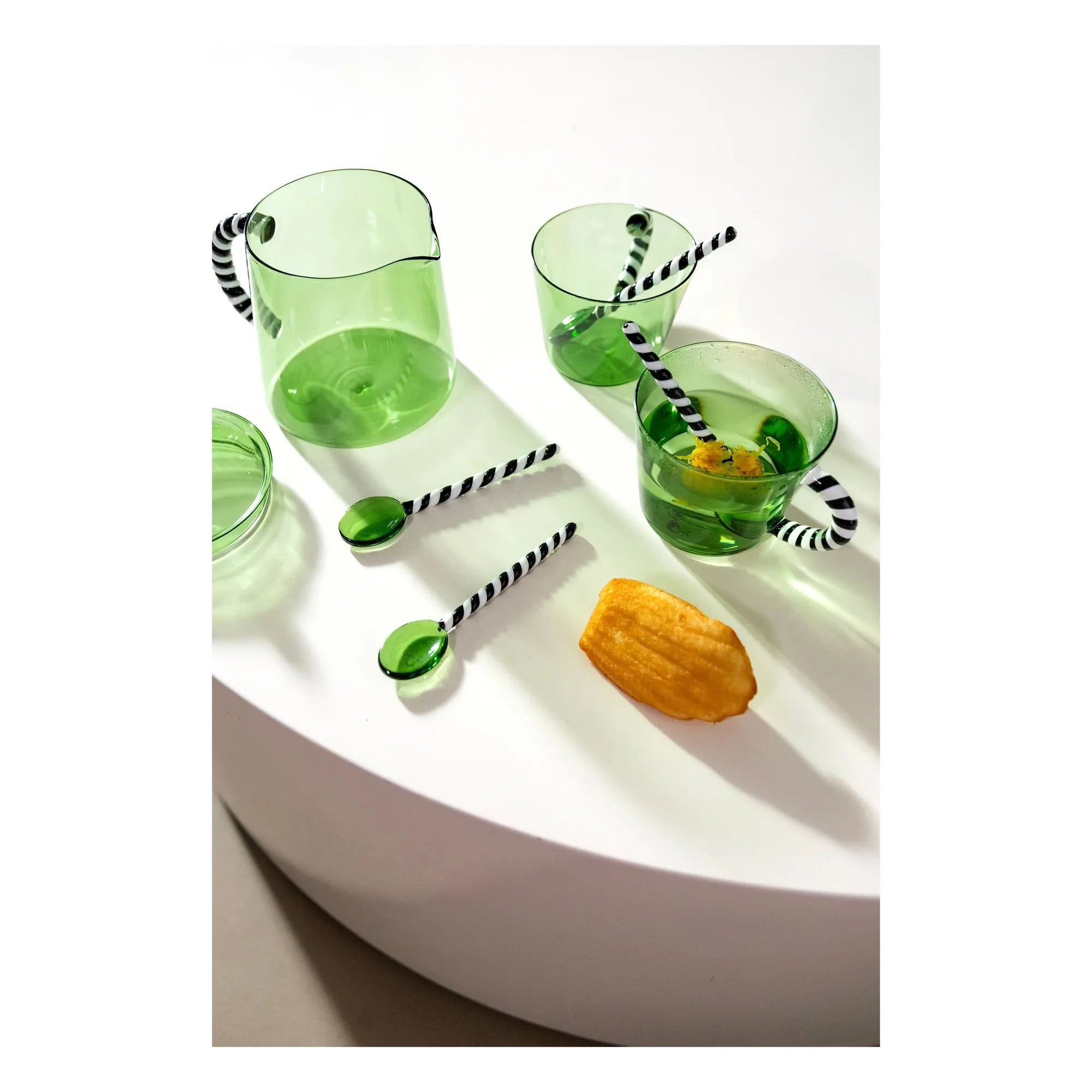 &Klevering - Duet Glass Cups - Set of 2 | Green