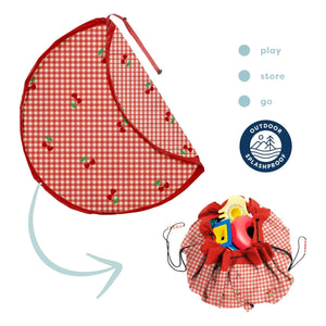 Play and Go - Noomad Outdoor Play Bag / Mat - Picnic | Red