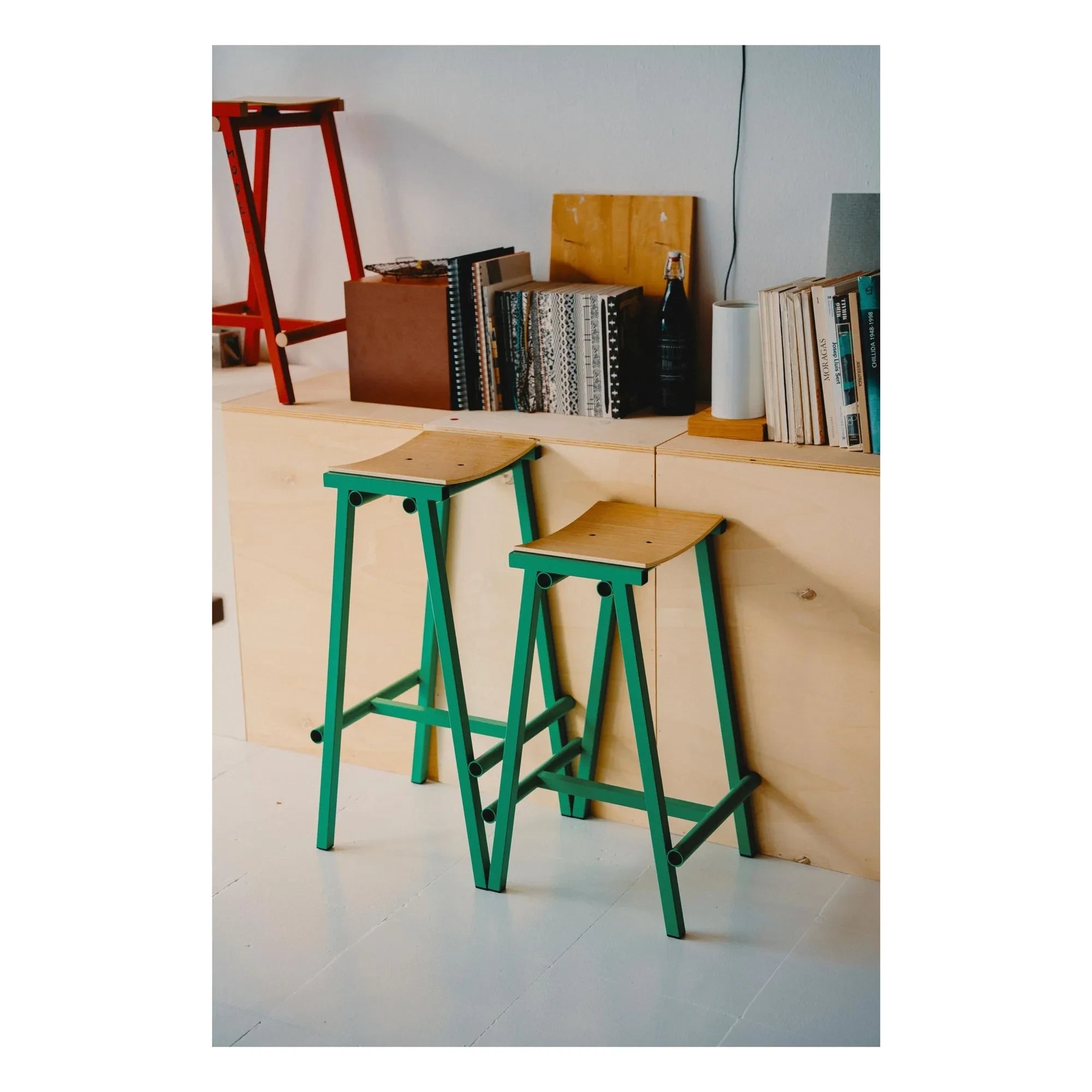 Hay - Bar Stool 75 cm | Green