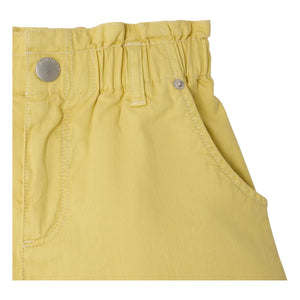 Bonpoint - Cathy Organik Pamuk Denim Şort | Sarı