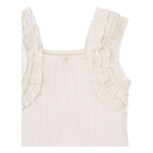 Gingersnaps - Sandra Gathered Top | Ecru
