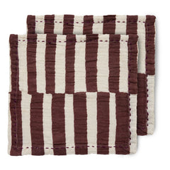 HKliving - Cotton Napkins - Set of 2 | Lilac