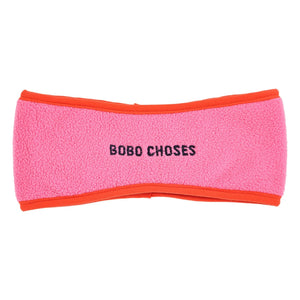 Bobo Choses - Recycled Fiber Fleece Headband | Pink