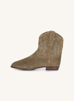 Shiloh Heritage - Early Night Suede Boots | Hazel