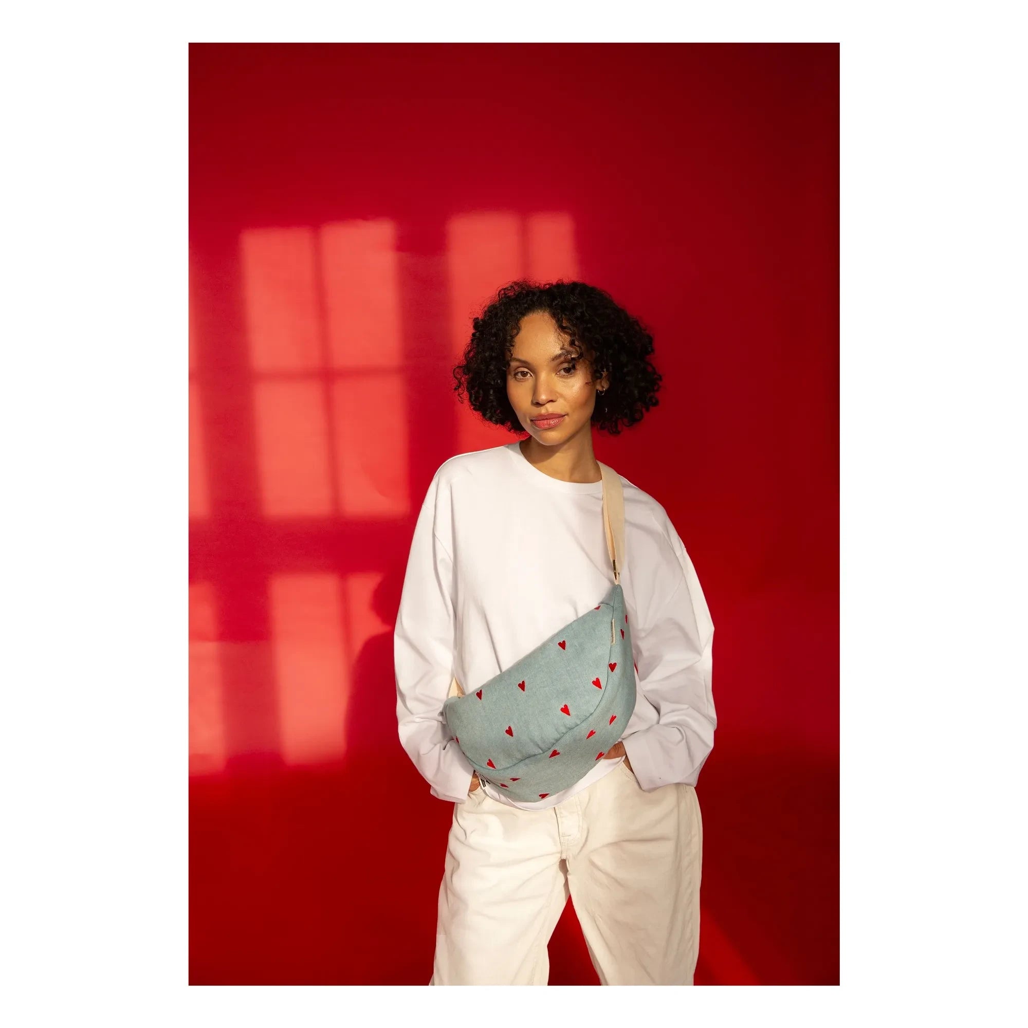 Studio Noos - Heart-shaped bag | Denim
