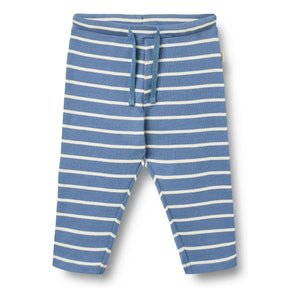 Wheat - Manfred Striped Organic Cotton Jeggings | Blue