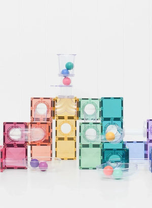Connetix - Pastel 114 Piece Ball Run Set