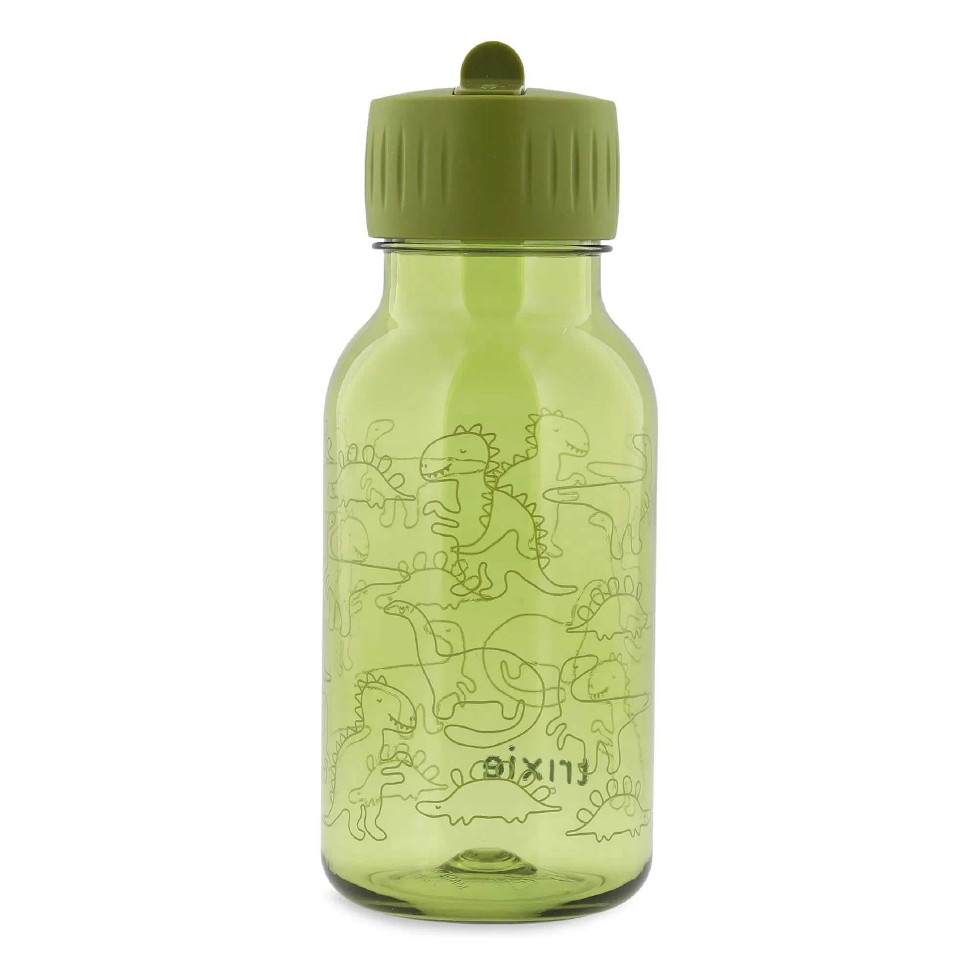 Trixie - Tritan™ Water Bottle 350 ml Daring Dino | Green