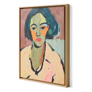 HKliving - Handmade painting with frame